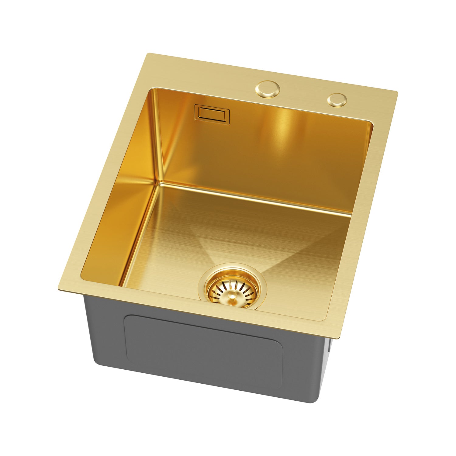 Złoty zlewozmywak 4050 – widok z boku
