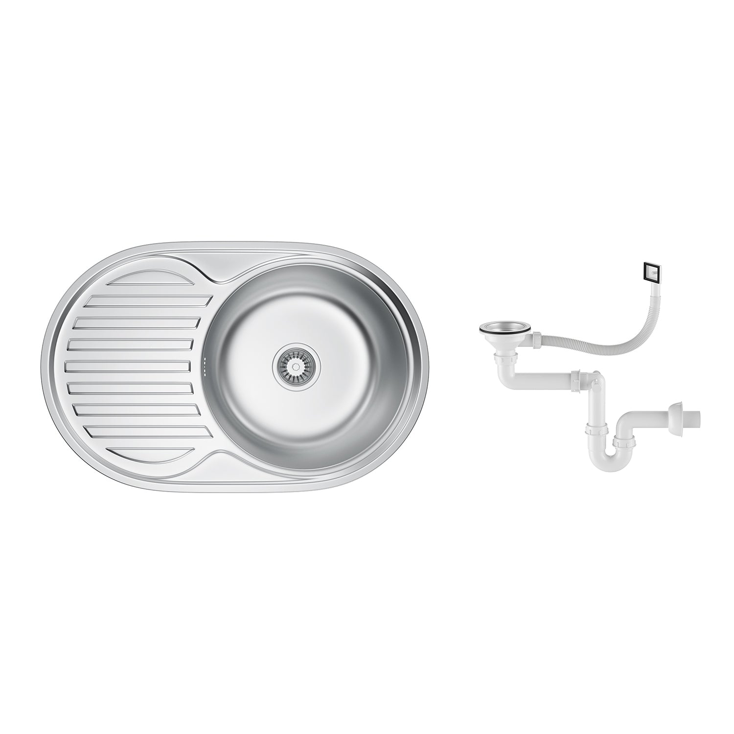 Zlewozmywak HD7750 z syfonem